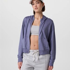 Vuori Women's Lavender Zip-Up Hoodie